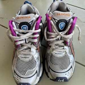 Balenciaga Sneakers - White and Purple